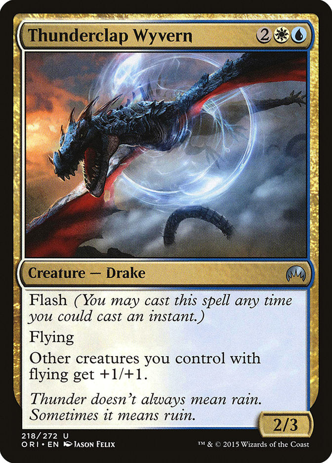 Thunderclap Wyvern [Magic Origins] | Card Merchant Takapuna