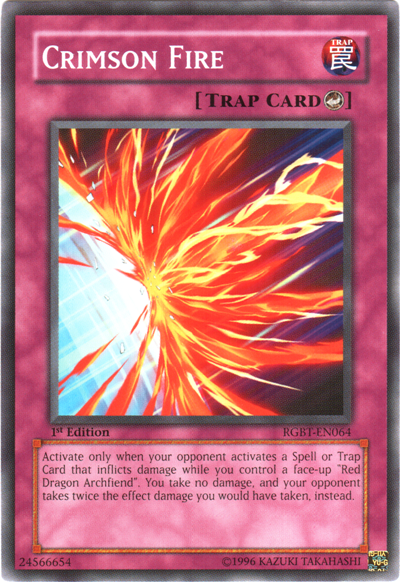 Crimson Fire [RGBT-EN064] Common | Card Merchant Takapuna