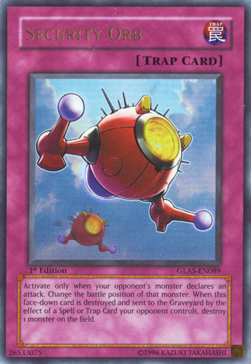 Security Orb [GLAS-EN089] Ultra Rare | Card Merchant Takapuna