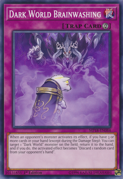 Dark World Brainwashing [MP18-EN084] Common | Card Merchant Takapuna