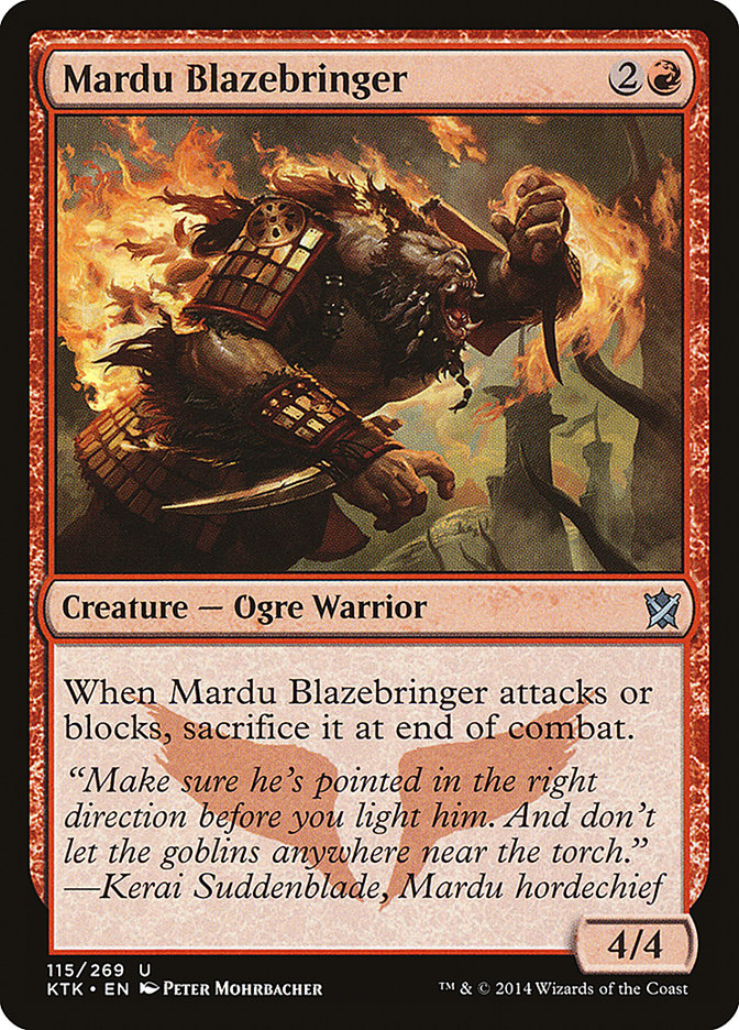 Mardu Blazebringer [Khans of Tarkir] | Card Merchant Takapuna