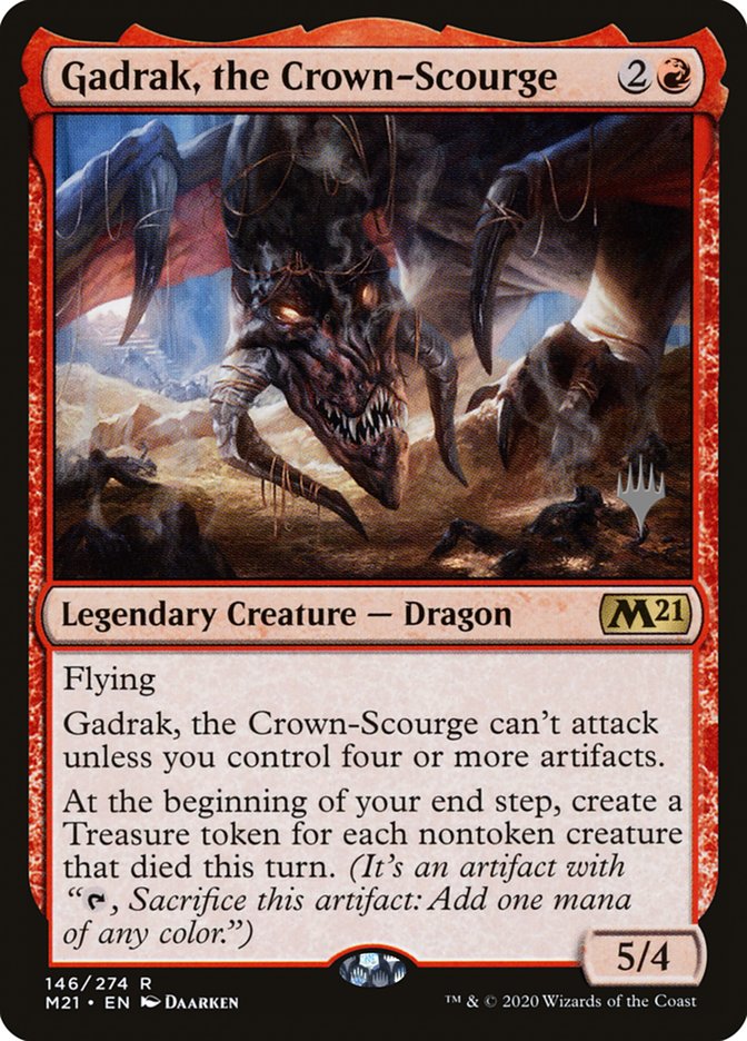 Gadrak, the Crown-Scourge (Promo Pack) [Core Set 2021 Promos] | Card Merchant Takapuna