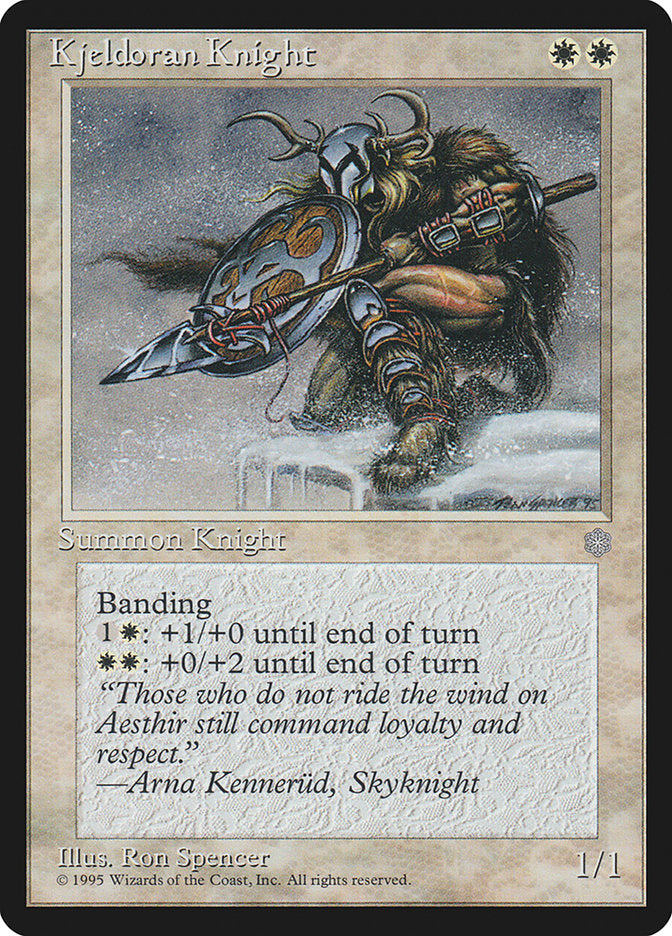 Kjeldoran Knight [Ice Age] | Card Merchant Takapuna