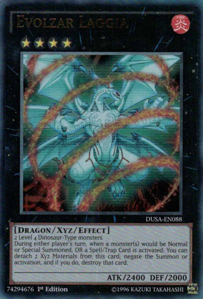 Evolzar Laggia [DUSA-EN088] Ultra Rare | Card Merchant Takapuna