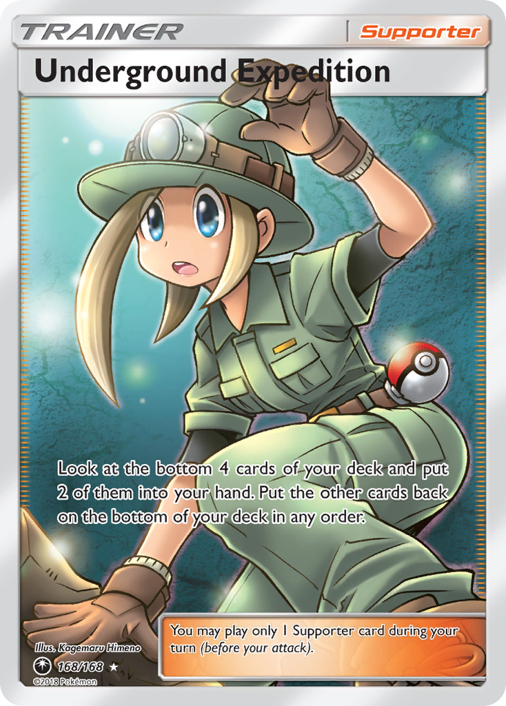 Underground Expedition (168/168) [Sun & Moon: Celestial Storm] | Card Merchant Takapuna