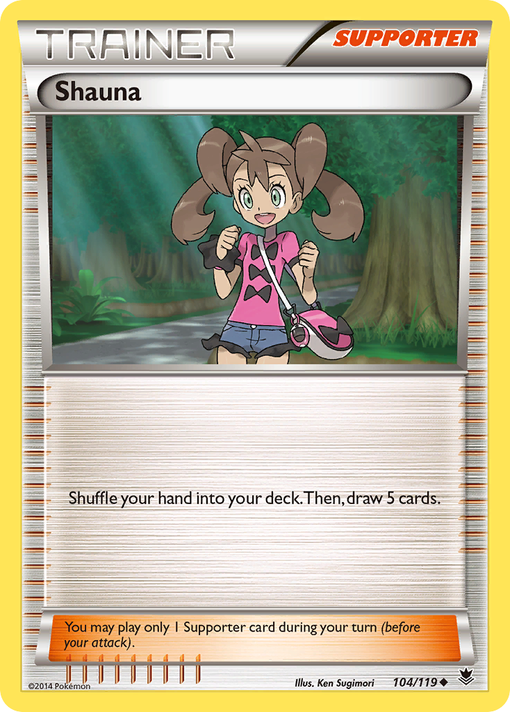 Shauna (104/119) [XY: Phantom Forces] | Card Merchant Takapuna