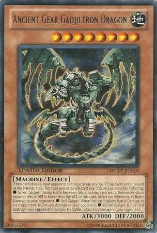 Ancient Gear Gadjiltron Dragon [WCPP-EN018] Rare | Card Merchant Takapuna