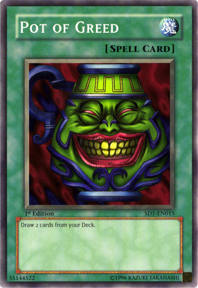 Pot of Greed [SD1-EN015] Common | Card Merchant Takapuna