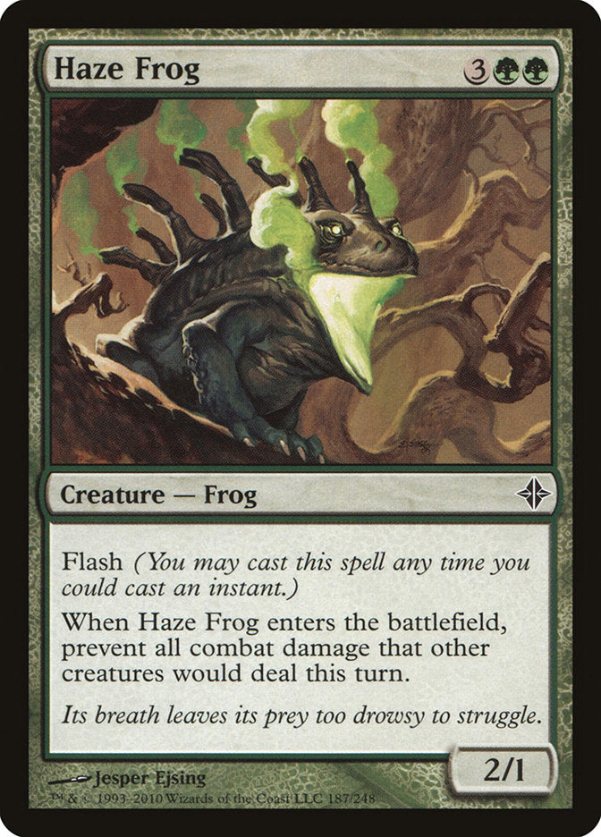 Haze Frog [Rise of the Eldrazi] | Card Merchant Takapuna