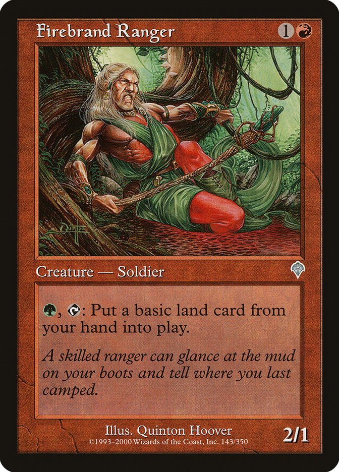 Firebrand Ranger [Invasion] | Card Merchant Takapuna