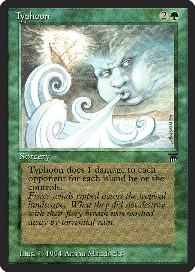 Typhoon [Legends] | Card Merchant Takapuna