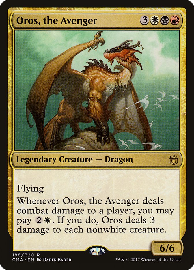 Oros, the Avenger [Commander Anthology] | Card Merchant Takapuna