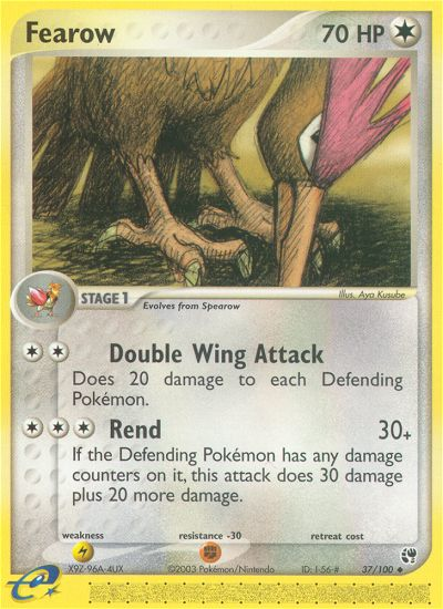 Fearow (37/100) [EX: Sandstorm] | Card Merchant Takapuna