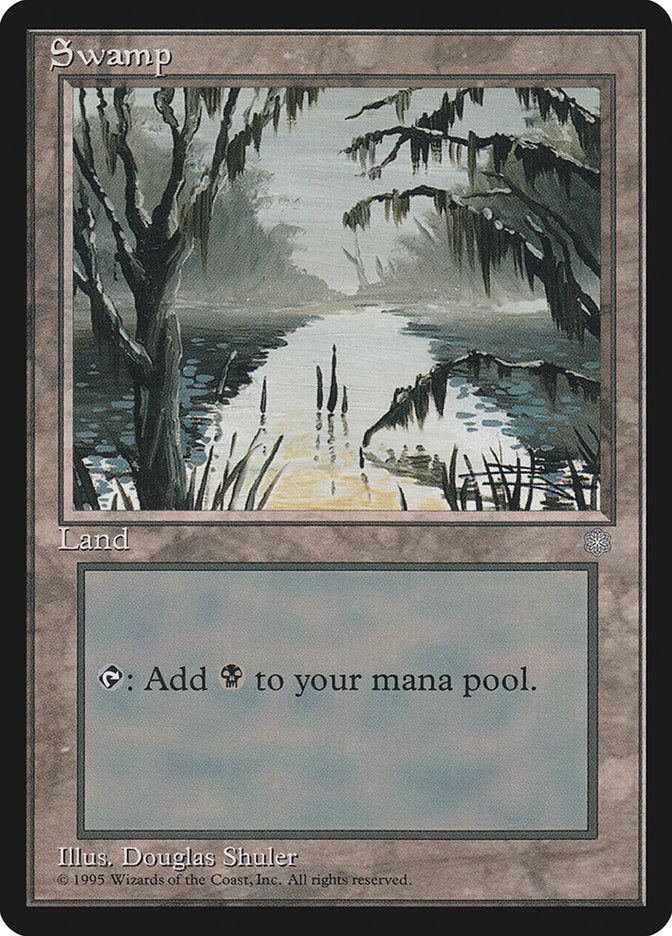 Swamp (Mossy Trees) [Ice Age] | Card Merchant Takapuna