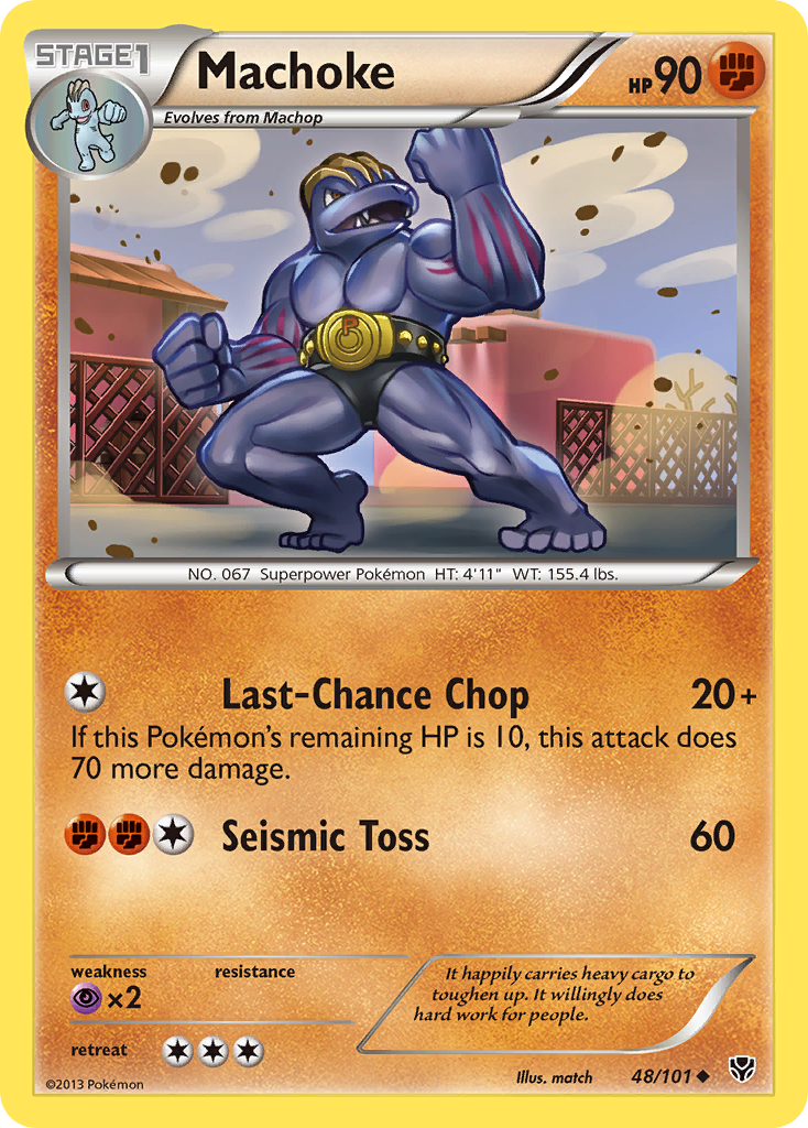 Machoke (48/101) [Black & White: Plasma Blast] | Card Merchant Takapuna