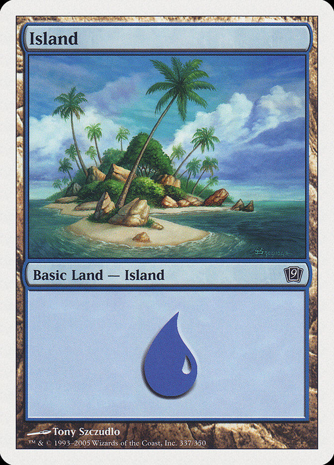 Island (337) [Ninth Edition] | Card Merchant Takapuna