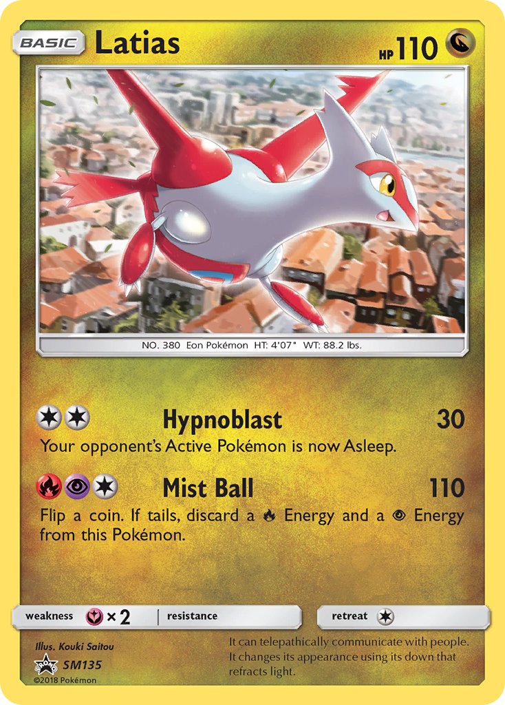 Latias (SM135) [Sun & Moon: Black Star Promos] | Card Merchant Takapuna