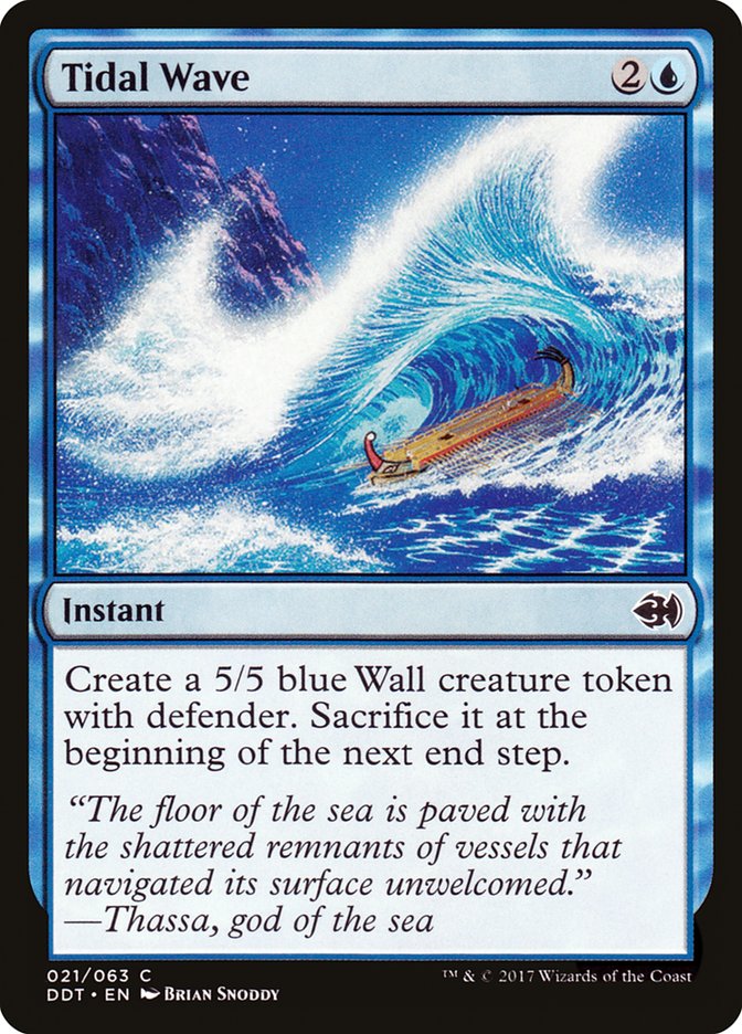 Tidal Wave [Duel Decks: Merfolk vs. Goblins] | Card Merchant Takapuna