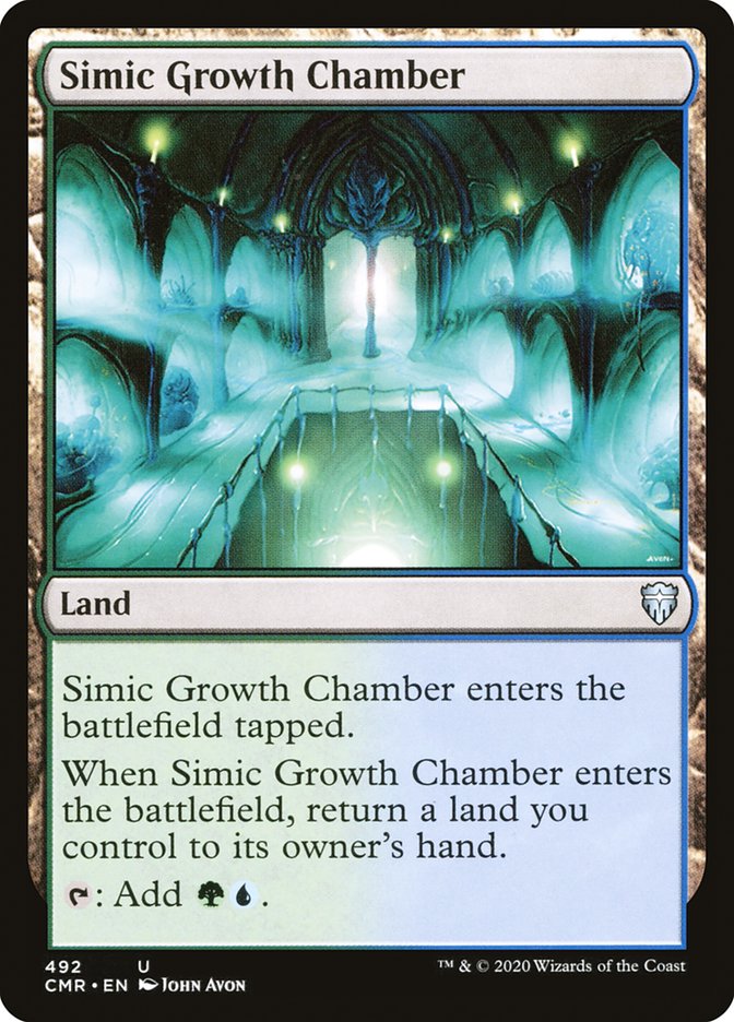 Simic Growth Chamber [Commander Legends] | Card Merchant Takapuna