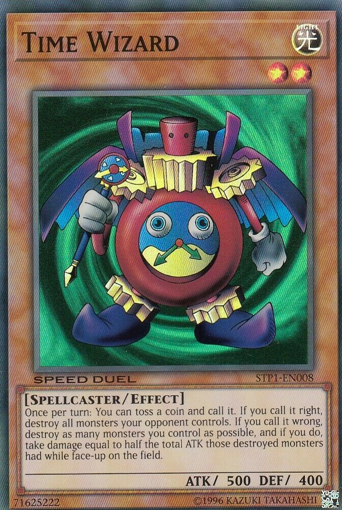 Time Wizard [STP1-EN008] Super Rare | Card Merchant Takapuna