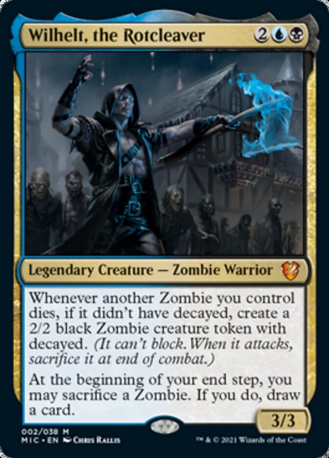 Wilhelt, the Rotcleaver (Display Commander) [Innistrad: Midnight Hunt Commander] | Card Merchant Takapuna