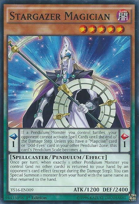 Stargazer Magician [YS16-EN009] Common | Card Merchant Takapuna