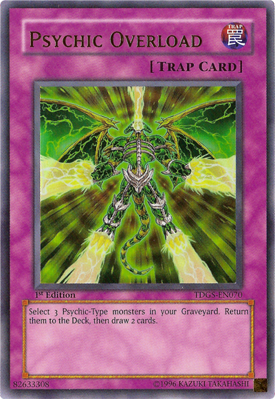 Psychic Overload [TDGS-EN070] Ultra Rare | Card Merchant Takapuna