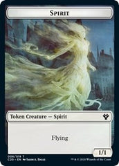 Spirit // Treasure Double-Sided Token [Commander 2020 Tokens] | Card Merchant Takapuna