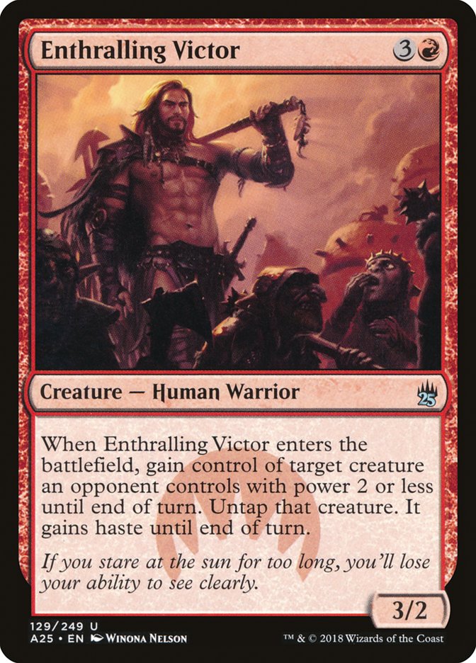 Enthralling Victor [Masters 25] | Card Merchant Takapuna