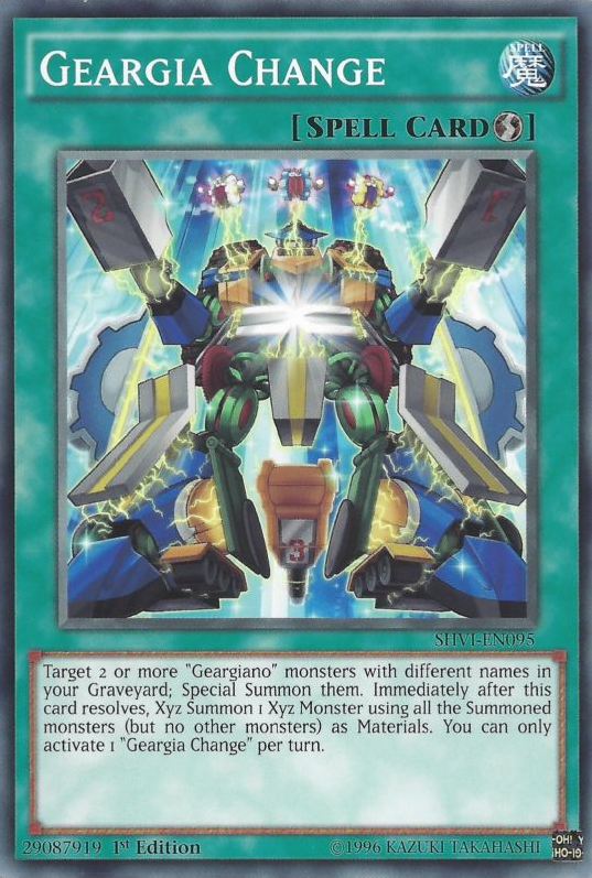 Geargia Change [SHVI-EN095] Common | Card Merchant Takapuna