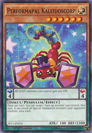 Performapal Kaleidoscorp [SP15-EN016] Common | Card Merchant Takapuna