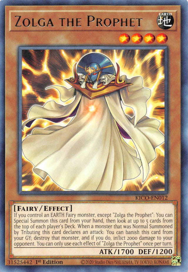 Zolga the Prophet (Rare) [KICO-EN012] Rare | Card Merchant Takapuna