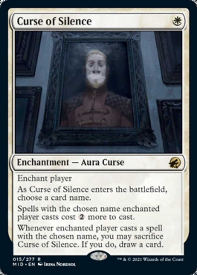 Curse of Silence [Innistrad: Midnight Hunt] | Card Merchant Takapuna