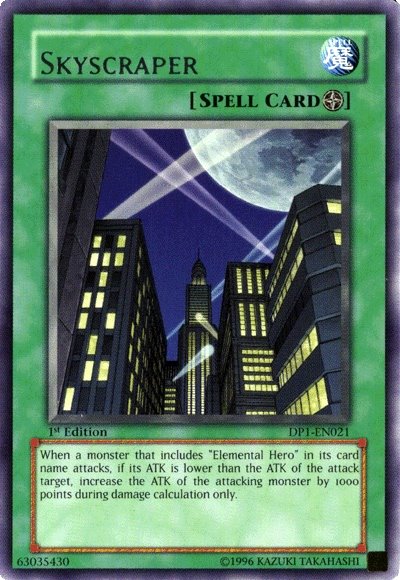 Skyscraper [DP1-EN021] Rare | Card Merchant Takapuna