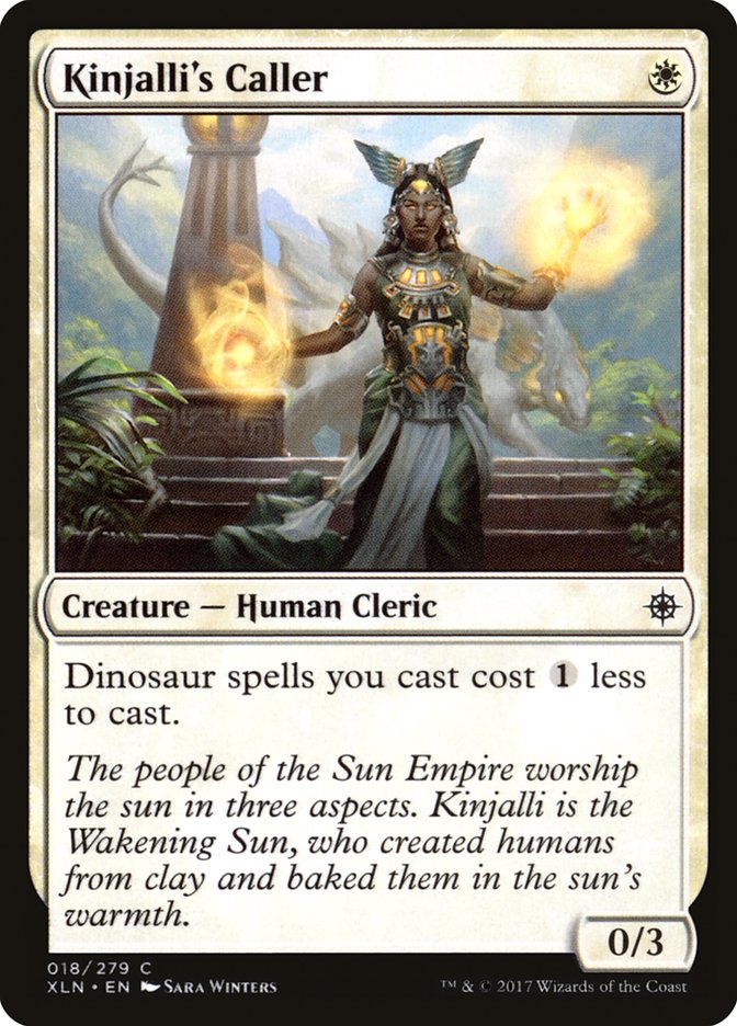 Kinjalli's Caller [Ixalan] | Card Merchant Takapuna