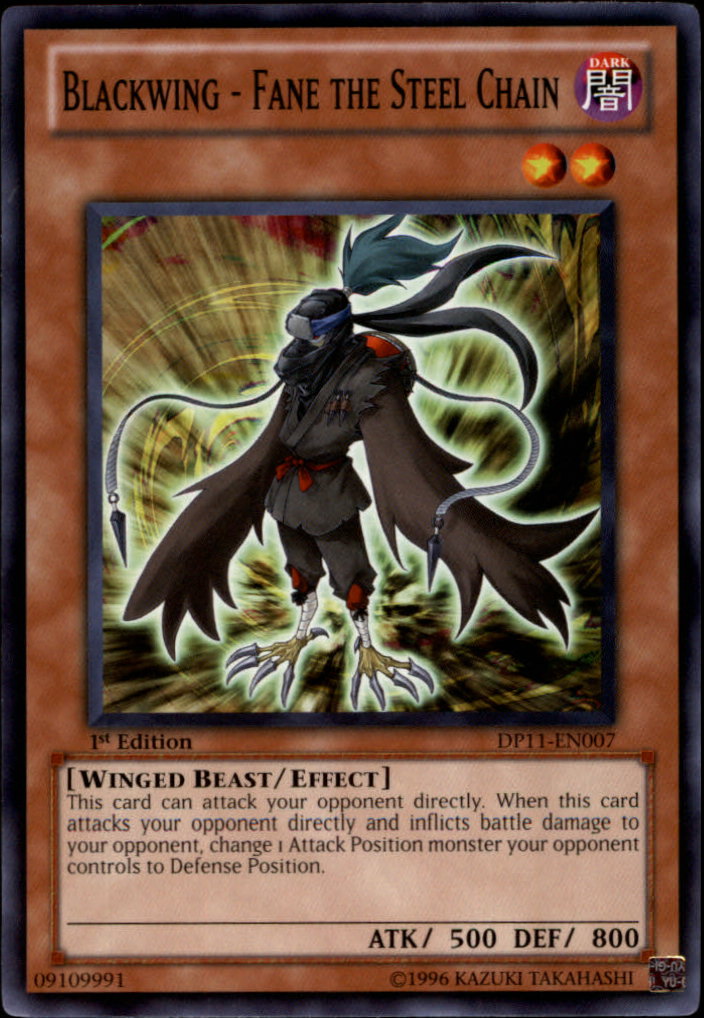 Blackwing - Fane the Steel Chain [DP11-EN007] Common | Card Merchant Takapuna