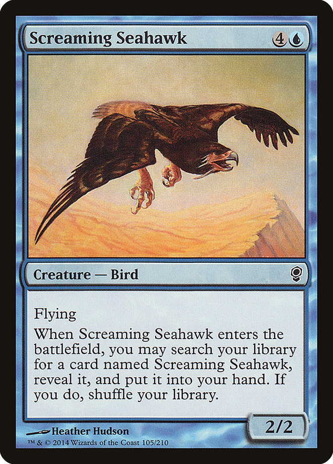 Screaming Seahawk [Conspiracy] | Card Merchant Takapuna