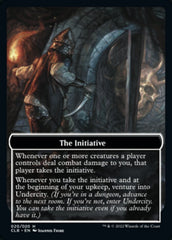 The Initiative // Undercity Double-Sided Token [Commander Legends: Battle for Baldur's Gate Tokens] | Card Merchant Takapuna