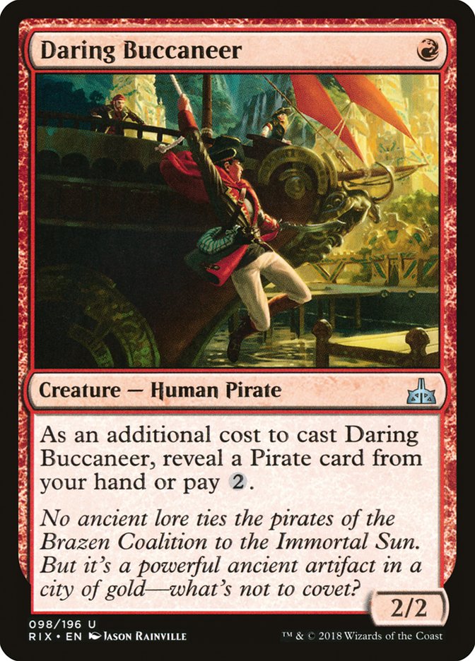 Daring Buccaneer [Rivals of Ixalan] | Card Merchant Takapuna