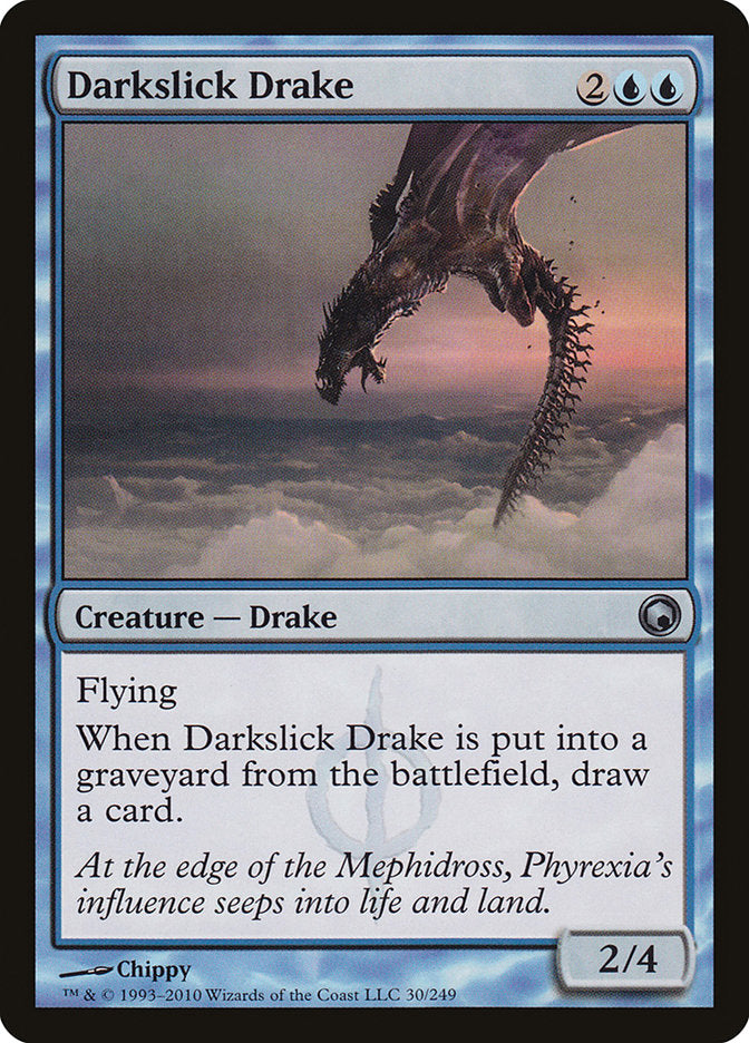 Darkslick Drake [Scars of Mirrodin] | Card Merchant Takapuna