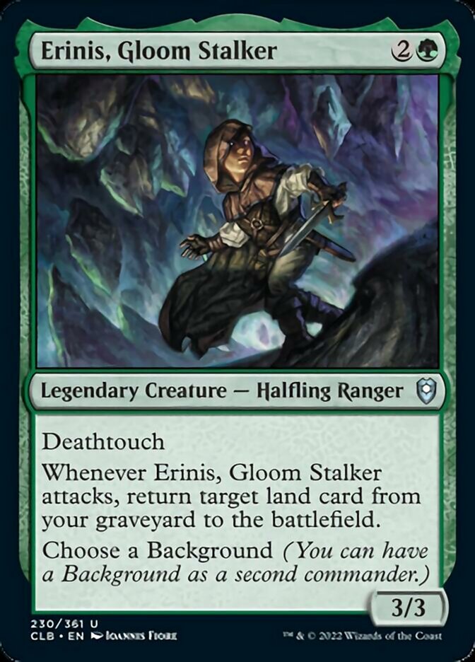 Erinis, Gloom Stalker [Commander Legends: Battle for Baldur's Gate] | Card Merchant Takapuna