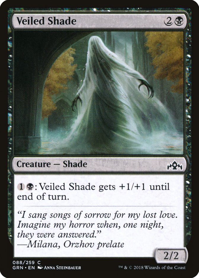 Veiled Shade [Guilds of Ravnica] | Card Merchant Takapuna