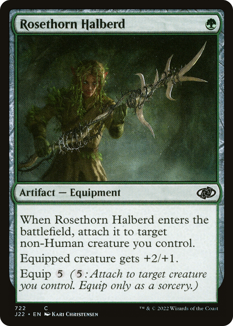 Rosethorn Halberd [Jumpstart 2022] | Card Merchant Takapuna