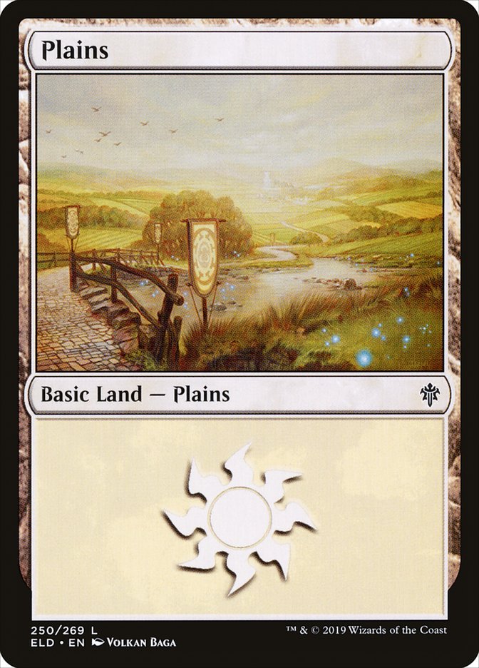 Plains (250) [Throne of Eldraine] | Card Merchant Takapuna