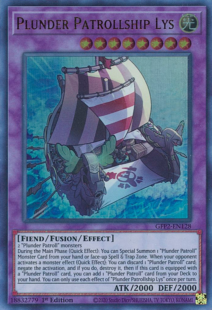 Plunder Patrollship Lys [GFP2-EN128] Ultra Rare | Card Merchant Takapuna