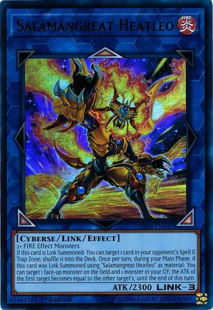 Salamangreat Heatleo [SDSB-EN040] Ultra Rare | Card Merchant Takapuna