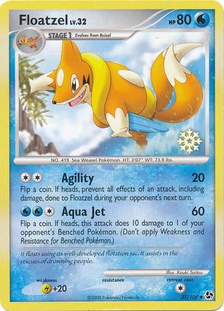 Floatzel (37/106) [Countdown Calendar Promos] | Card Merchant Takapuna