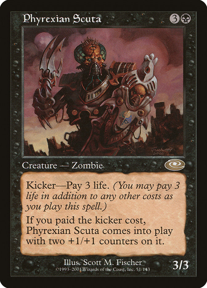 Phyrexian Scuta [Planeshift] | Card Merchant Takapuna