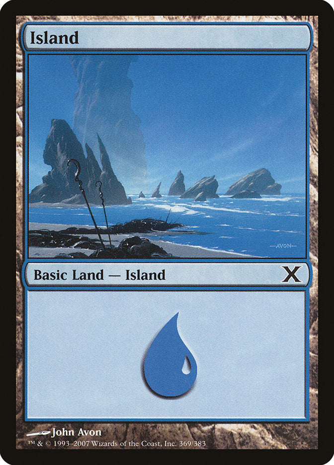 Island (369) [Tenth Edition] | Card Merchant Takapuna