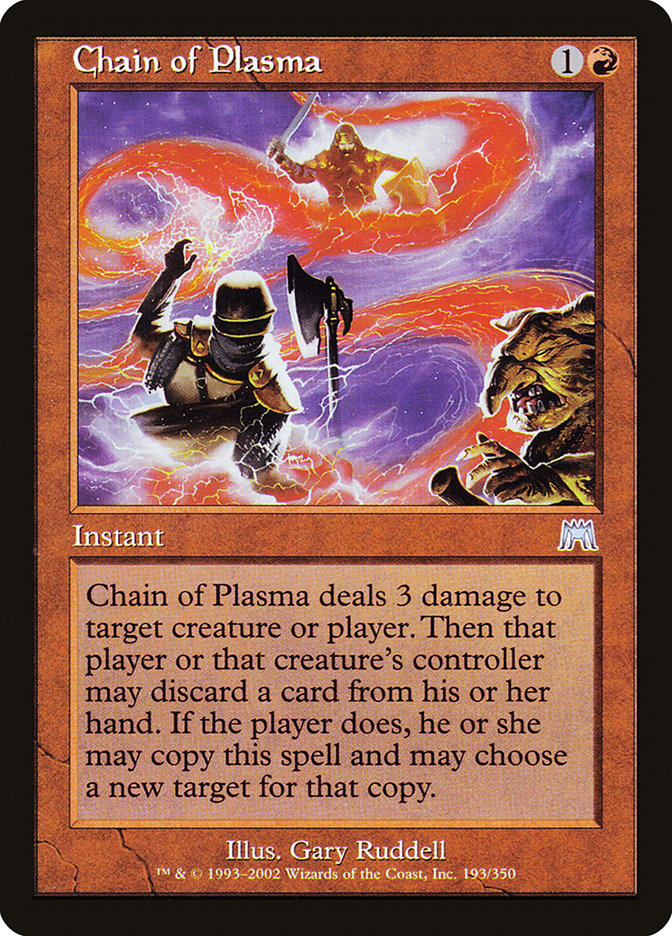 Chain of Plasma [Onslaught] | Card Merchant Takapuna